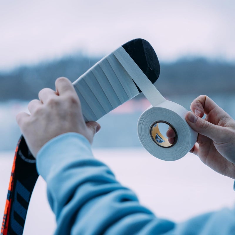 Howies White Hockey Tape | 1.5" Thick Tape for Hockey, Lacrosse, Sports| Multiple Pack Sizes | Strong Grip, Durable, Long-Lasting | Made in USA - Image 5